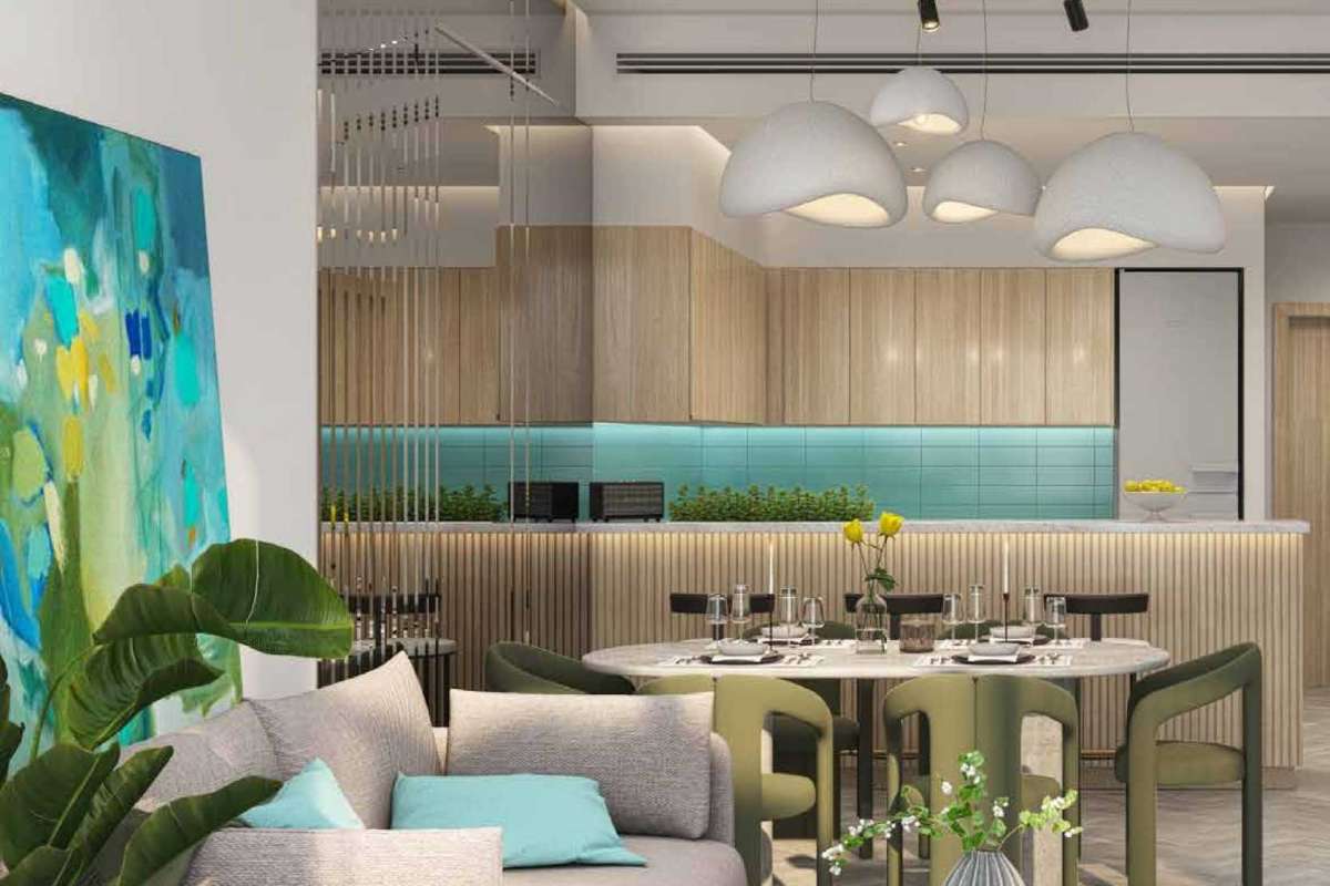 Dining area - Damac Lagoon views 1 building c